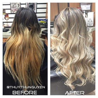 Color correction! Brand new blended balayage by Thuy!