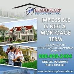 Leaderscorp Financial Mortgage Banner