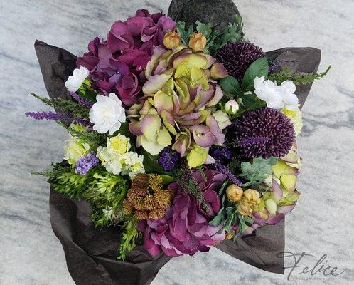 Our luxe silk floral arrangement makes the perfect gift!