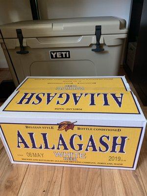 Fresh Allagash White (Yeti NOT included)