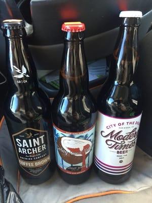 3 great finds and many more to go.  They also carry SoCals best brewery Smog City!