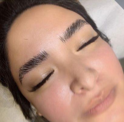 Brow lamination