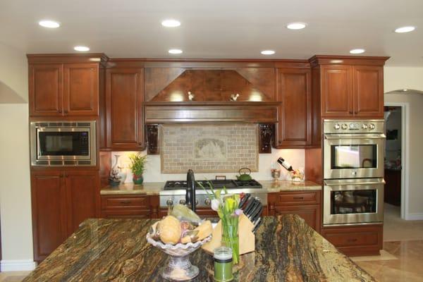 Kitchen cabinetry by MF Construction & Design Inc.