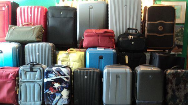 CALL US FOR AN APPOINTMENT to replace your old suitcase?   Let's find the perfect bag for your travels