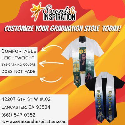 Custom Graduation Stole