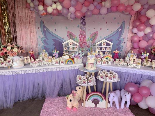 Unicorn birthday party