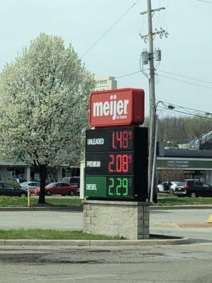 5/2/20 Gas prices