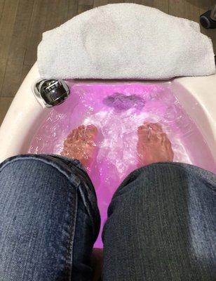 Relaxing pedicures are the best!