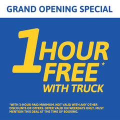 Grand Opening Special! Limited Time Only!