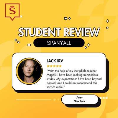 SpanyAll Student
Real Testimonial