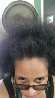 My hair before relaxer