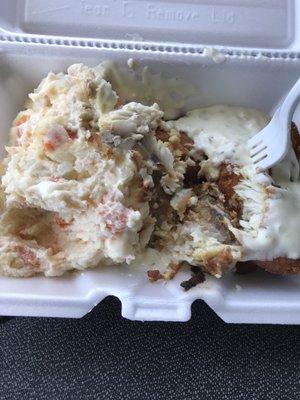 Fish with Tarter Sauce and Potato Salad ($6.00)