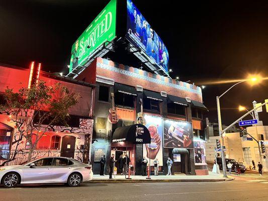 The laugh factory. One of the best venues to laugh your head off in Hollywood.