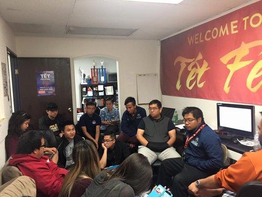 2015 - Planning out Tet Festival