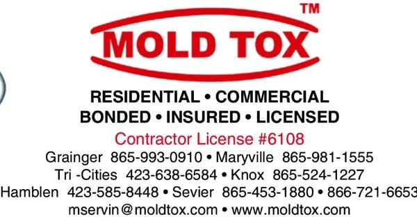 Mold Tox Testing & Remediation