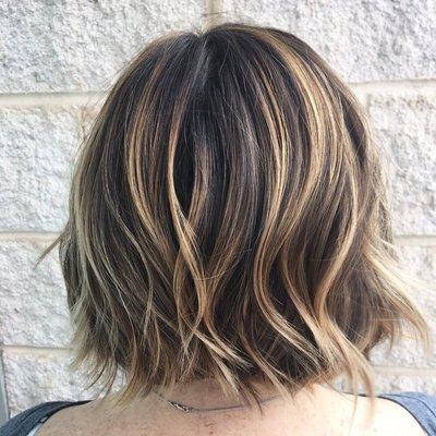 Soft balayage