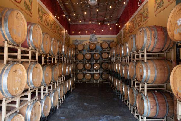 barrel room