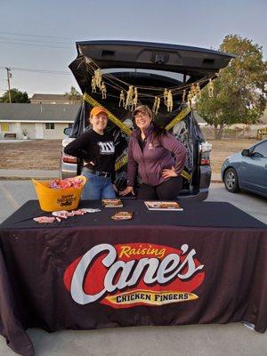 Thank you to Emily and Jessica from Raising Canes Restaurant for joining us!