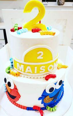 Sesame Street inspired Cake