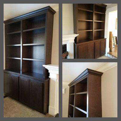 Custom home office builtins