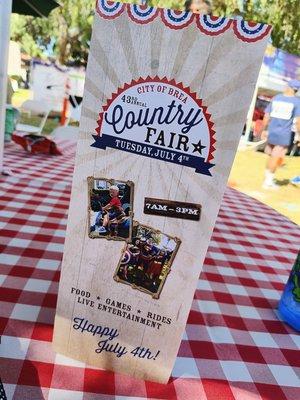 City of Brea County Fair