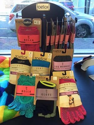 Toe socks- great for yoga!