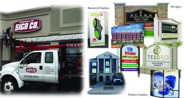 For all of your sign needs- call Franklin Sign Co.