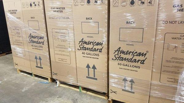 American water heaters 30 40 and 50 gallon