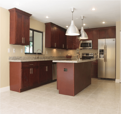 New cherry kitchen cabinets miami florida