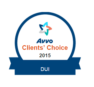 Avvo Client's Choice Award 2015