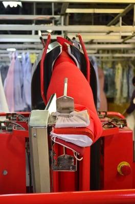 We use the latest equipment to keep your garments lasting longer and keep you looking great.