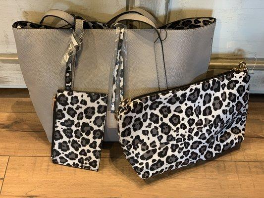 Leopard bags