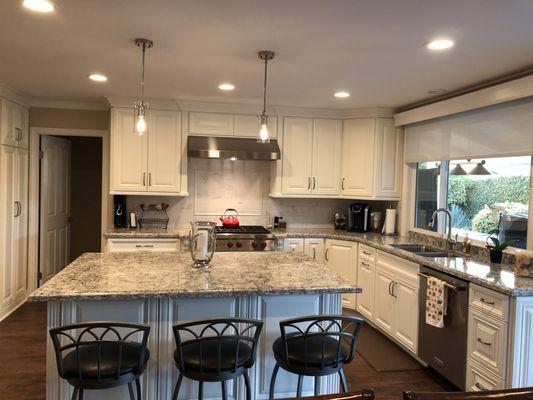 Remodeled kitchen