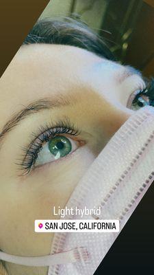 Hybrid lashes