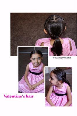 Valentines hairstyle