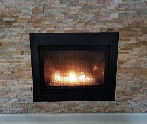 Waiting Room Fireplace