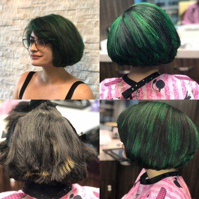 Had fun with some pulp riot green