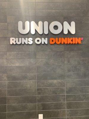 New Dunkin inside the Walmart!