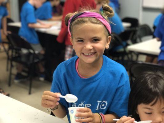 Camp IO 2017 - Week 6: Crazy Kitchen Concoctions: Combine & Design  Crazy ice cream recipe taste test!