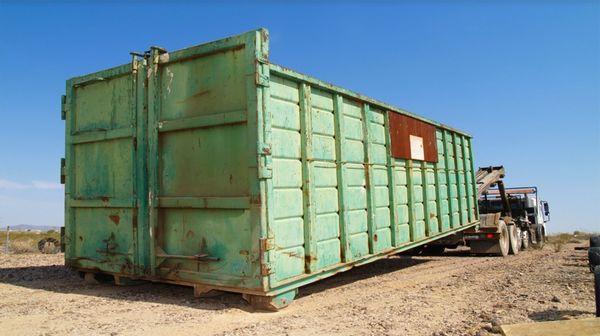 D.B. Container dumpster