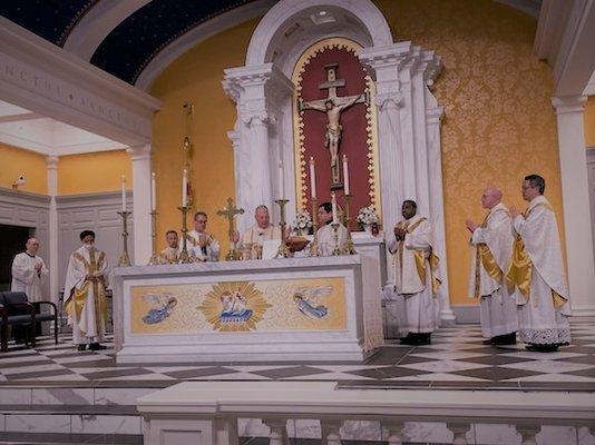 Rededication Mass
 Feb. 22