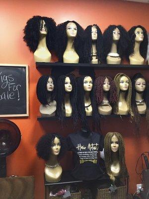 Wigs, wigs, wigs