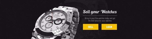 Sell your high end watches for top dollar at We Pawn All Inc. Our  brokers will treat you with great customer service.