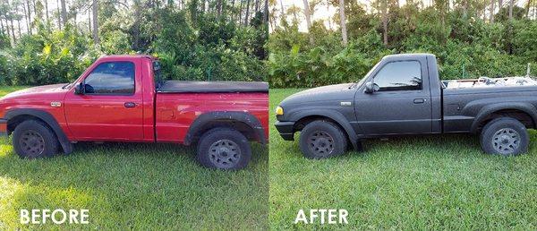 Before & After Protective Coating