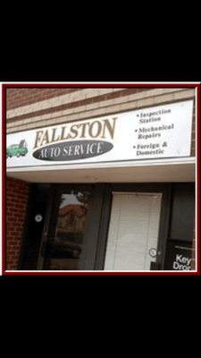 Main entrance to Fallston Auto.