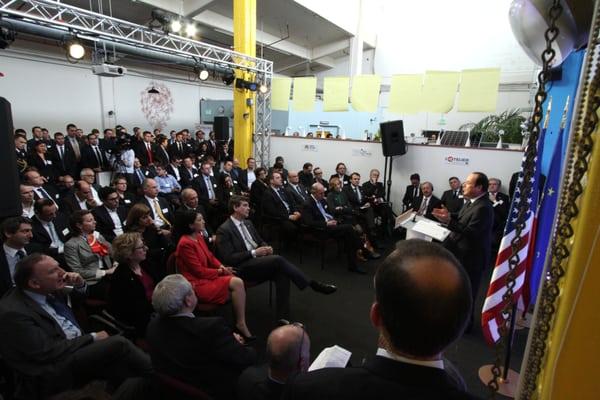 French Presidential Visit (TechHub, San Francisco)