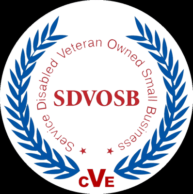 We are a Service Disabled Veteran Owned Small Business.