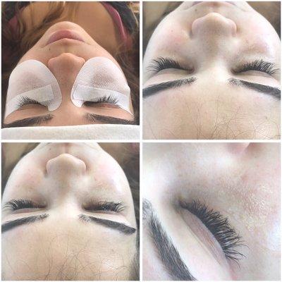 Semi Permanent Eyelash Extensions. Last up to 6 weeks.