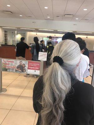 This location needs to get it together. They only have one teller and 15 people in line on a Friday.