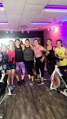 Bachelorette party for the win!! Find class schedule on Mindbody